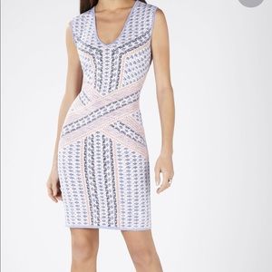 BCBGMAXAZRIA Gari Jacquard dress XXS